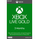 XBOX Live Gold Game Pass Core [3 Meseca]